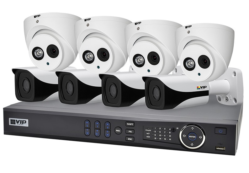VIP Vision NVR8PROPACK6-4M camera system